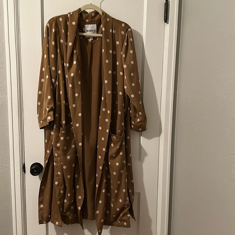 BB Dakota silk long cardigan